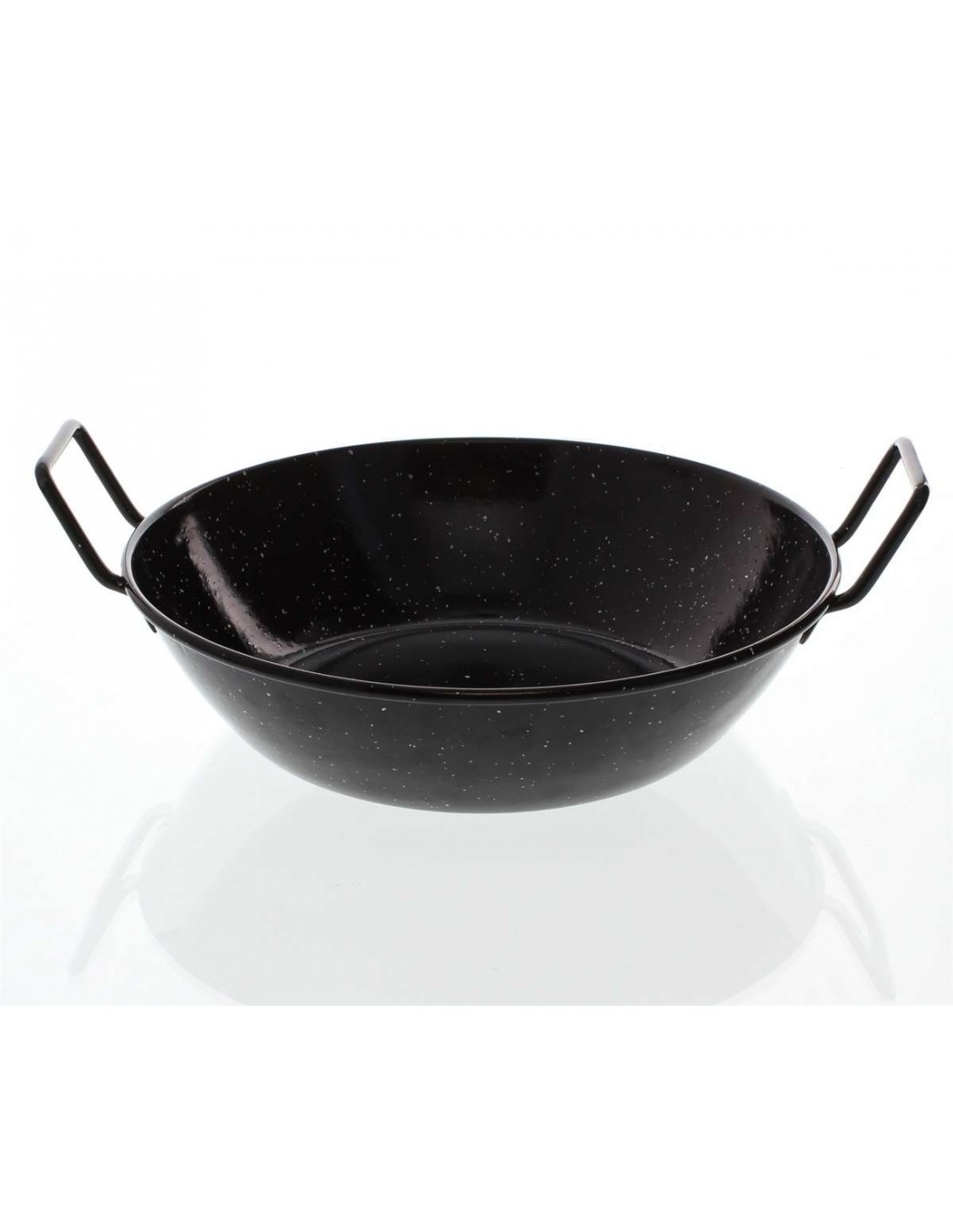 LA IDEAL TEGAME ALTO IN SMALTATO D.32 CM CON MANICI ILSA su TreG In...