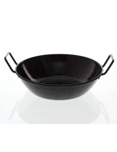 LA IDEAL TEGAME ALTO IN SMALTATO D.32 CM CON MANICI ILSA su TreG In...