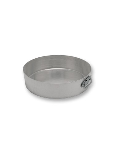 TORTIERA ALTA IN ALLUMINIO 38 CM CON ANELLI PENTALUX su TreG Ingrosso