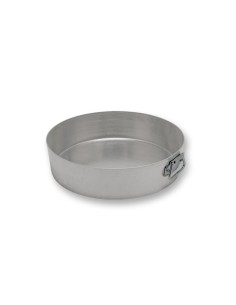 TORTIERA ALTA IN ALLUMINIO 28 CM CON ANELLI PENTALUX su TreG Ingrosso