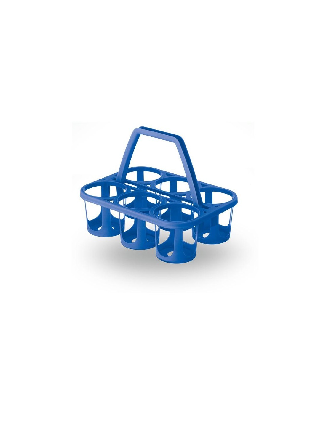 CESTELLO PORTABOTTIGLIE IN PLASTICA 26X34X26 CM VECA su TreG Ingrosso