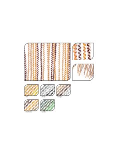 TENDA REDS LORY 100 X 220 CM COLORI ASSORTITI su TreG Ingrosso