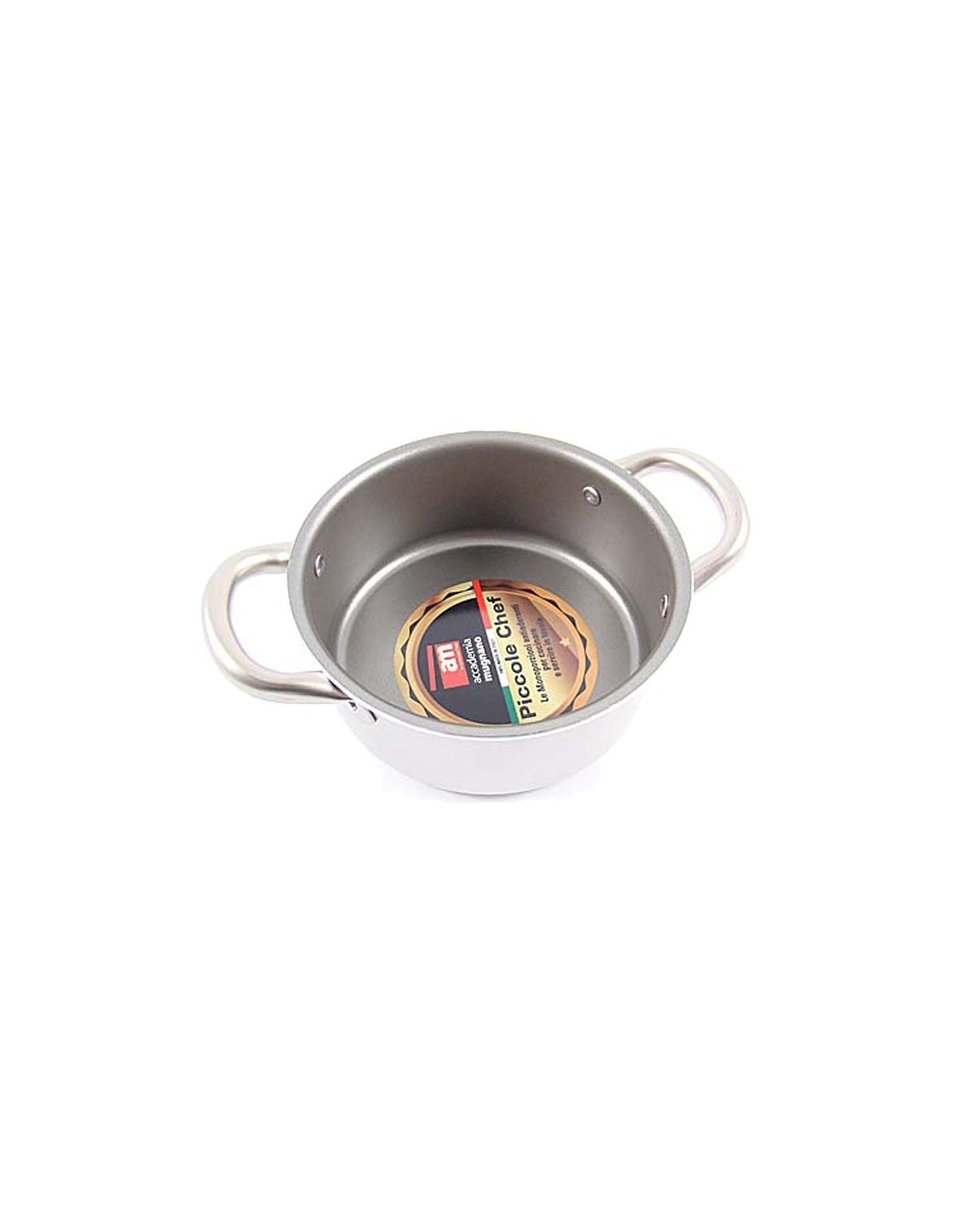 PICCOLI CHEF CASSERUOLA 14CM 2 MANICI ACCADEMIA MUGNANO su TreG Ing...