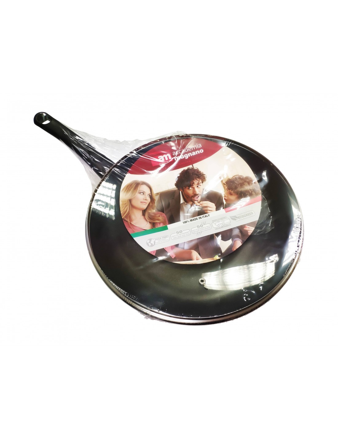 CUCINA SANO PADELLA CON COPERCHIO VETRO D 30 ACCADEMIA MUGNANO su T...