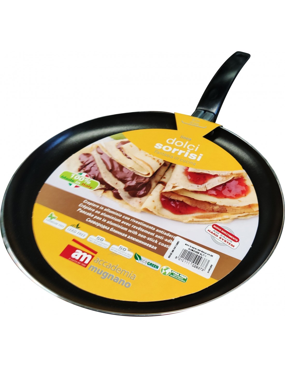 CREPIERE AM SALUS 25CM AMBOX03 su TreG Ingrosso