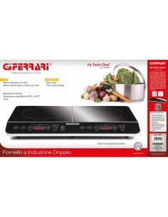 FORNELLO INDUZIONE DOPPIO 3500W G10047 G3FERRARI su TreG Ingrosso