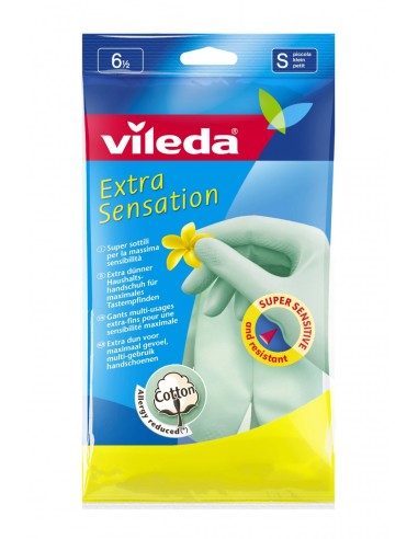 VILEDA GUANTI EXTRA SENSATION 7,5 M LATTICE FHP su TreG Ingrosso