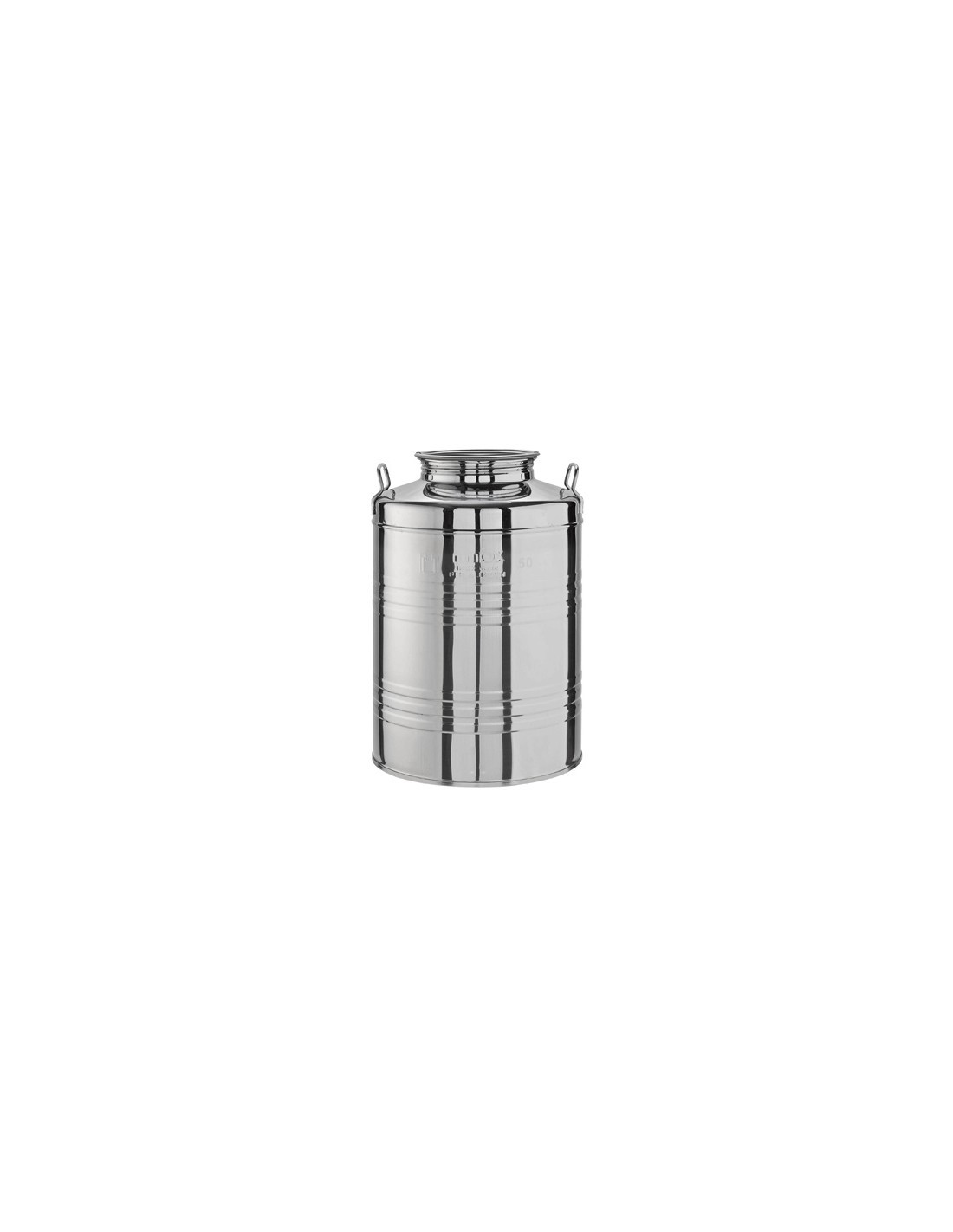 BIDONE IN ACCIAIO INOX 50 LT LA NUOVA SANSONE su TreG Ingrosso
