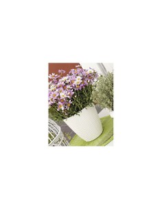 PORTAVASO PAGLIA D 29 X H 27 CM PANNA su TreG Ingrosso