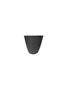 PORTAVASO PAGLIA D 24 X H 22.3 CM ANTRACITE su TreG Ingrosso