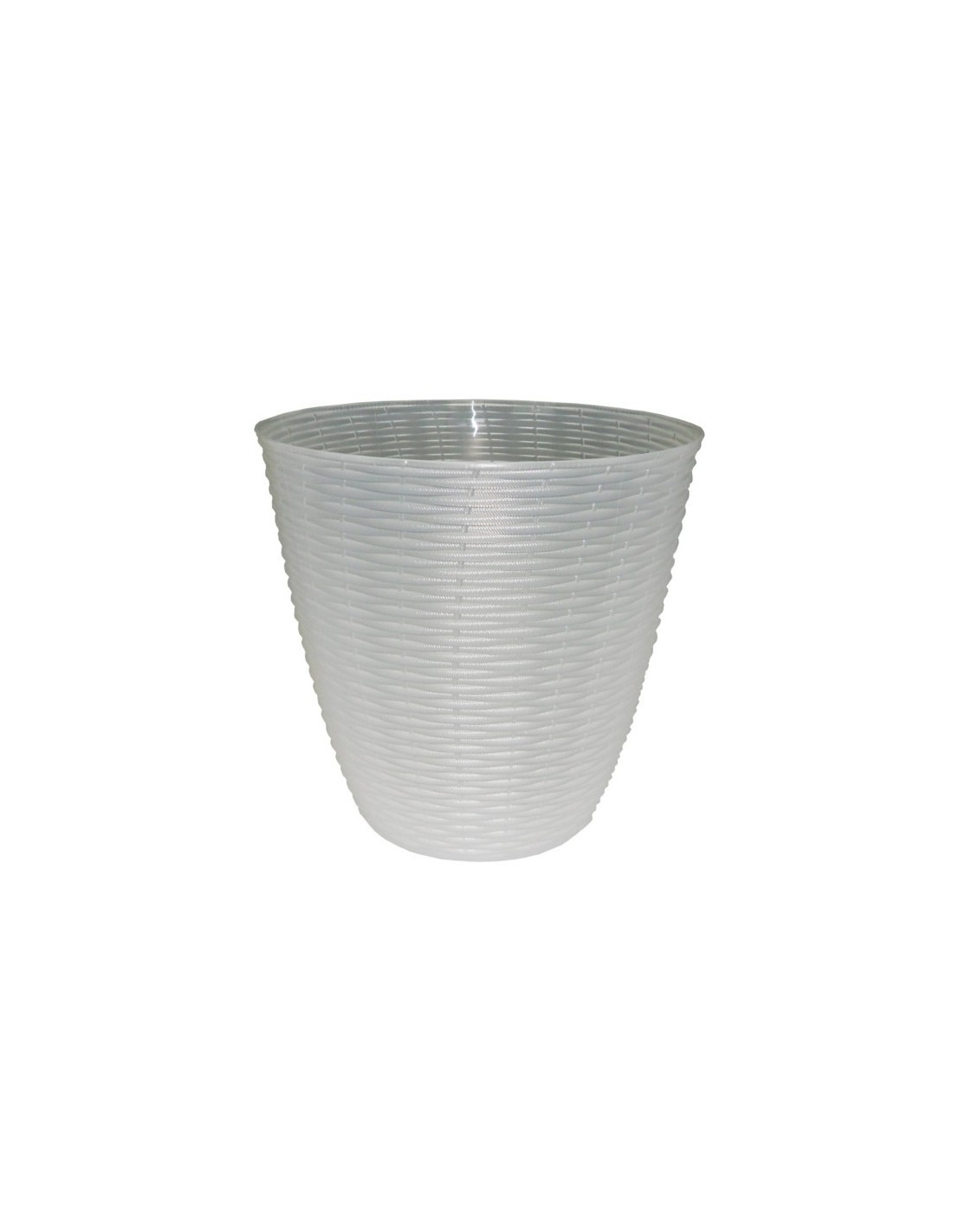 PORTAVASO PAGLIA D 14 X H 13 CM TRASPARENTE su TreG Ingrosso
