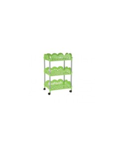 CARRELLO TROLLY RETTANGOLARE 3 CESTINI ASTROPLAST su TreG Ingrosso
