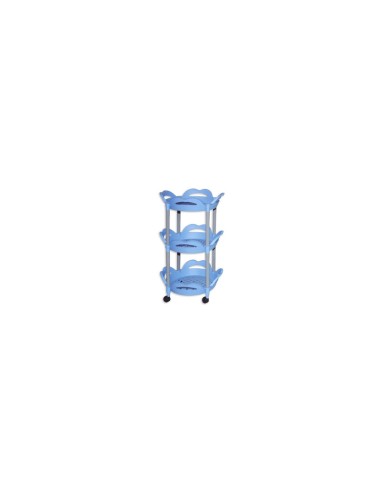 CARRELLO VOILA' IN PLASTICA 3 CESTE ASTROPLAST su TreG Ingrosso