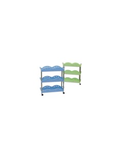 CARRELLO OPLÀ IN PLASTICA 56x19xH.70cm ASTROPLAST su TreG Ingrosso