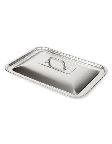 COPERCHIO RETTANGOLARE 40CM INOX 10563 su TreG Ingrosso