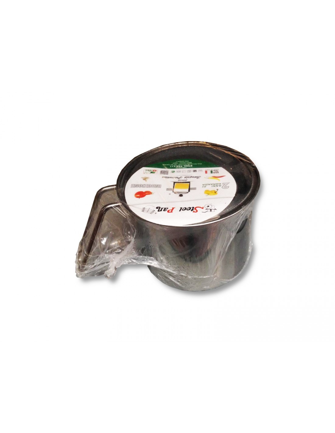 BOLLILATTE IN ACCIAIO INOX 0,5 LT STEEL PAN su TreG Ingrosso