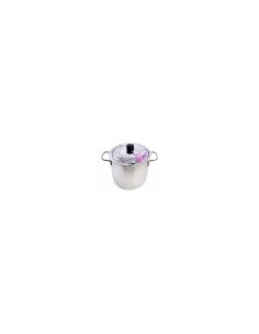 PENTOLA TUTTOFARE IN ACCIAIO INOX D.20 CM STEEL PAN su TreG Ingrosso 2