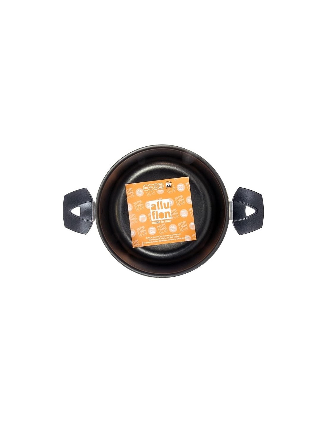 COSTANZA CASSERUOLA ANTIADERENTE D.24 CM CON MANICI ALLUFLON su Tre...