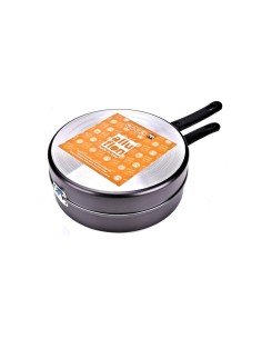 COSTANZA FORNETTO DA GAS DOPPIA PADELLA ANTIADERENTE D.28 CM ALLUFL...