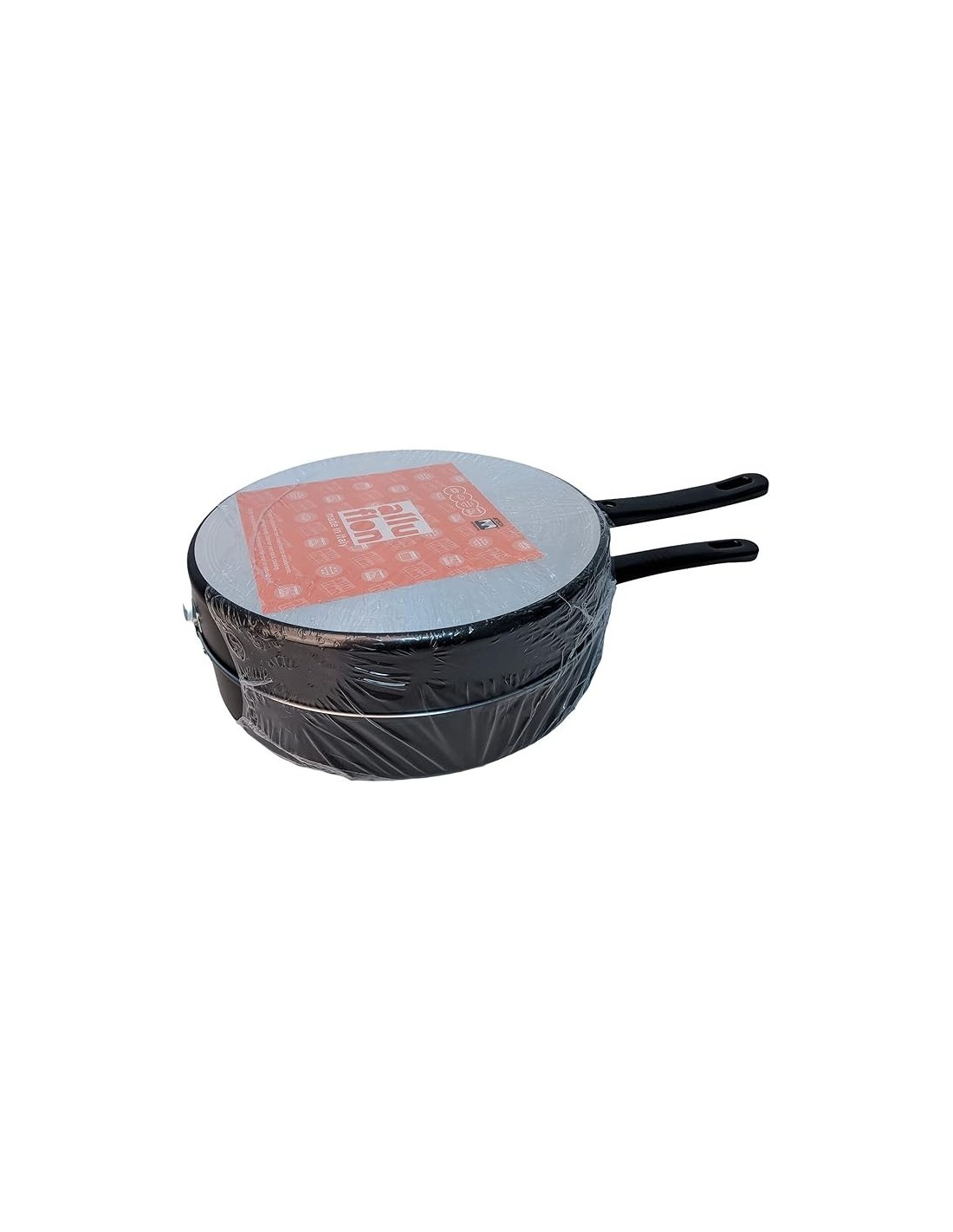 COSTANZA FORNETTO DA GAS DOPPIA PADELLA ANTIADERENTE D.28 CM ALLUFL...