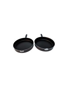 COSTANZA FORNETTO DA GAS DOPPIA PADELLA ANTIADERENTE D.28 CM ALLUFL...