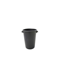 BIDONE IN PLASTICA 75 LT NERO C/COPERCHIO PLASTIME su TreG Ingrosso 2