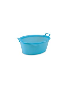 BACINELLA OVALE IN PLASTICA 18 LT COLORI ASSORTITI PLASTIME su TreG...