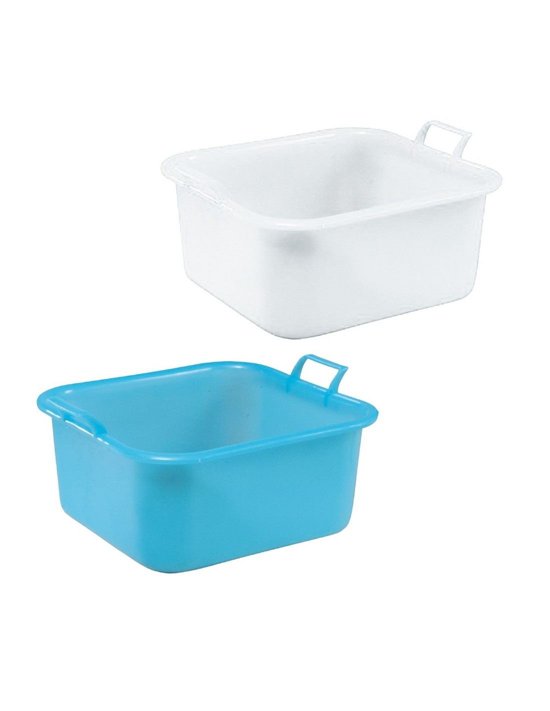 BACINELLA QUADRATA 33X31X16CM 10 LT PLASTIME su TreG Ingrosso