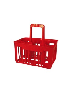 CESTELLO PORTA BOTTIGLIE 6 POSTI PLASTIME su TreG Ingrosso