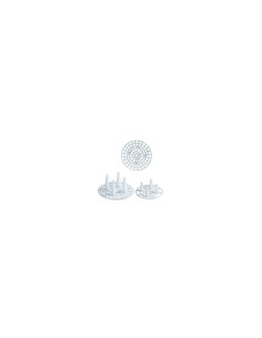 CONFEZIONE 10 PRESSINI IN PLASTICA 10.5 CM LAMAPLA su TreG Ingrosso
