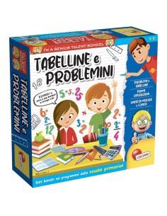 I'M A GENIUS TABELLINE E PROBLEMI 100514 LISCIANI su TreG Ingrosso