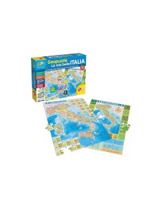I'M A GENIUS GEOPUZZLE LA MIA BELLA ITALIA 43873 LISCIANI su TreG I...