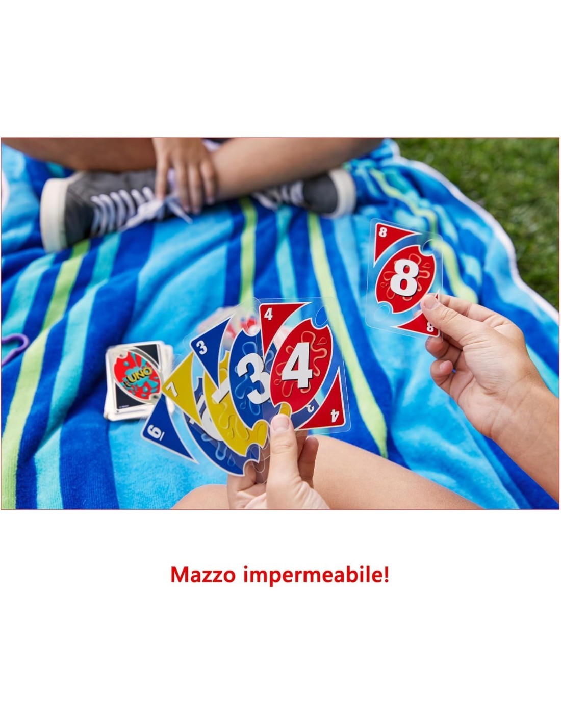 CARTE UNO H2O TO GO P1703 MATTEL su TreG Ingrosso