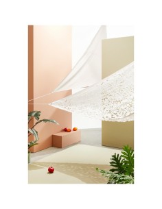 VELA OMBREGGIANTE TRIANGOLARE 3,6 mt NATURALE su TreG Ingrosso