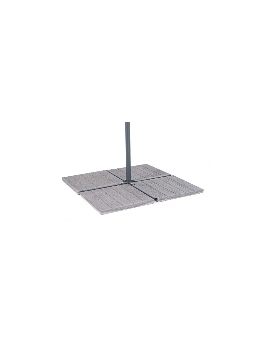 SET 4 MARMETTE 50x50cm CEMENTO WENGE su TreG Ingrosso