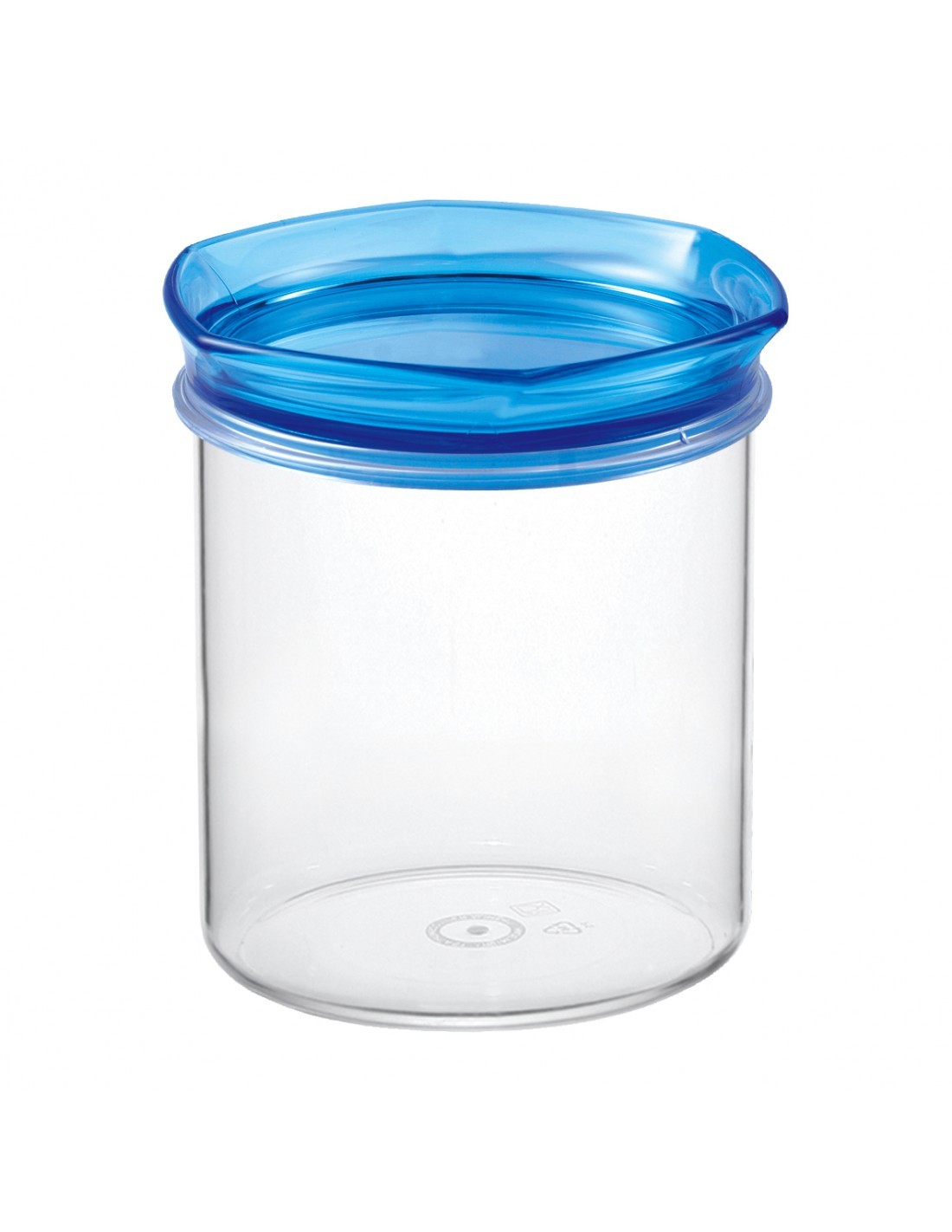 BARATTOLO DA CUCINA 1LT TONDO TRASPARENTE COSMOPLAST su TreG Ingrosso