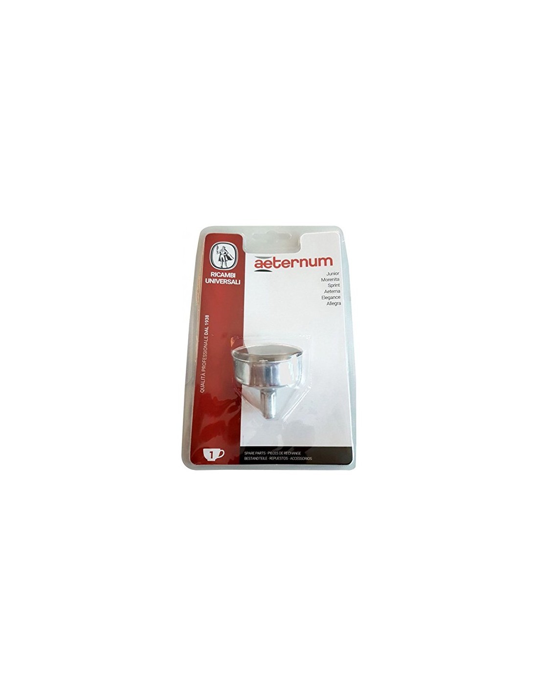 BLISTER IMBUTO 1 TZ AETERNUM BIALETTI su TreG Ingrosso