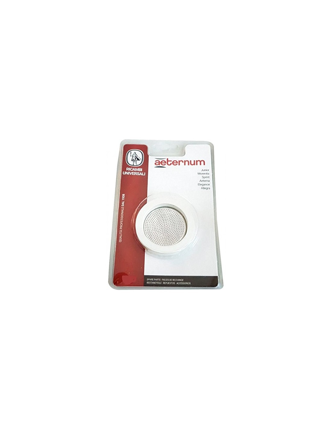 BLISTER 3 GUARNIZIONI+1 FILTRO 3TZ AETERNUM BIALETTI su TreG Ingrosso
