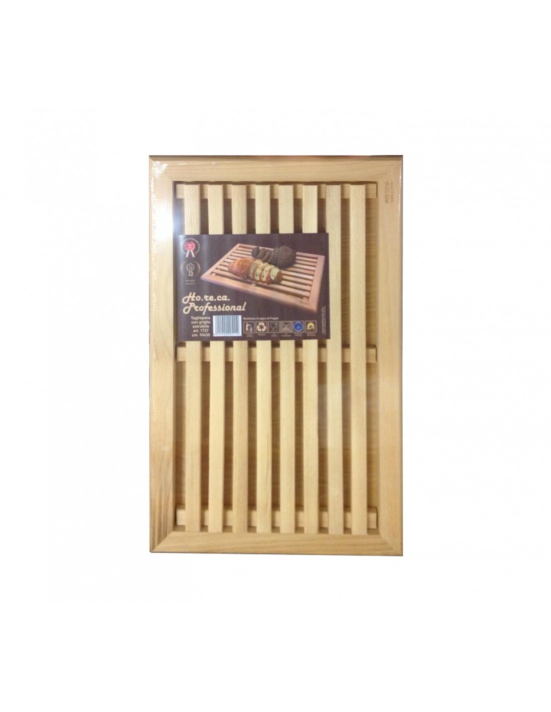 TAGLIAPANE DA BANCO 54X35CM IN LEGNO MEETING su TreG Ingrosso