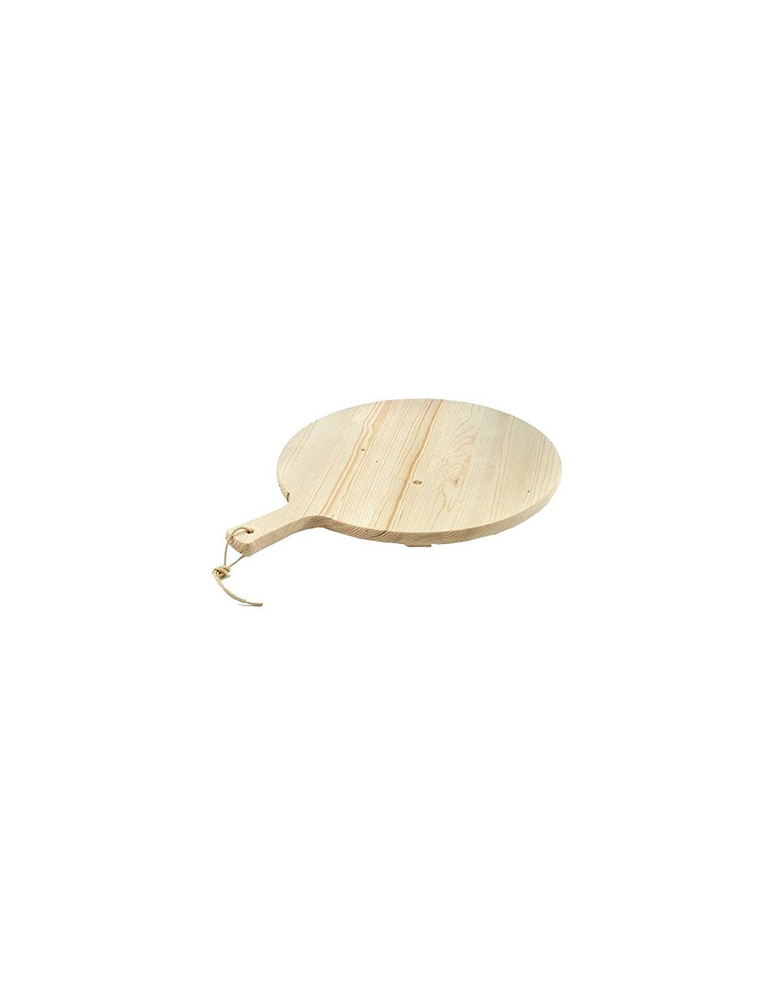 TAGLIERE TONDO IN LEGNO CON MANICO 49 CM MEETING su TreG Ingrosso