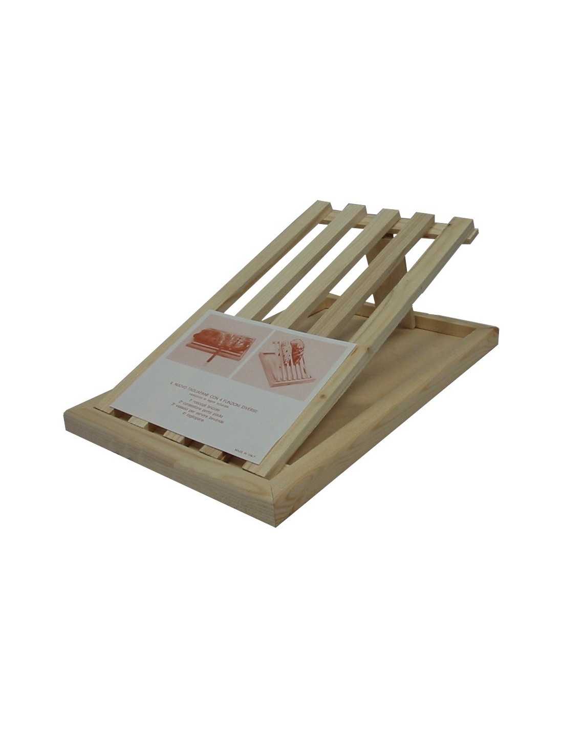 TAGLIERE IN LEGNO PER PANE 39X23 CM MEETING su TreG Ingrosso