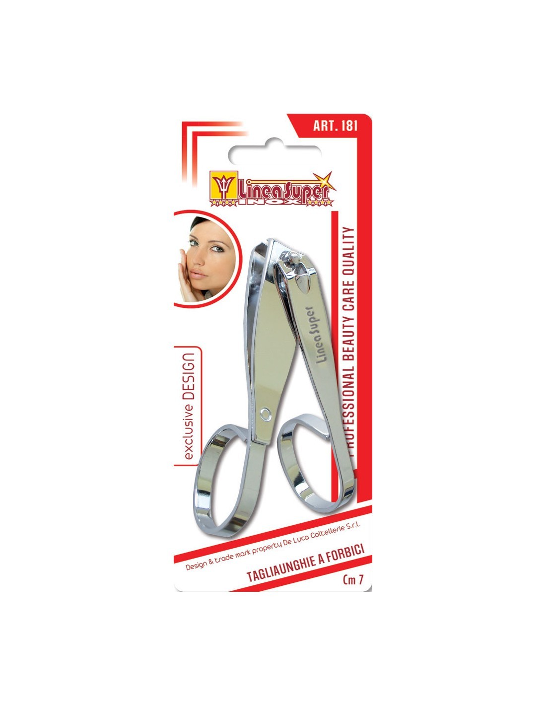 TAGLIA UNGHIE 7 POLLICI FORBICE DE LUCA su TreG Ingrosso