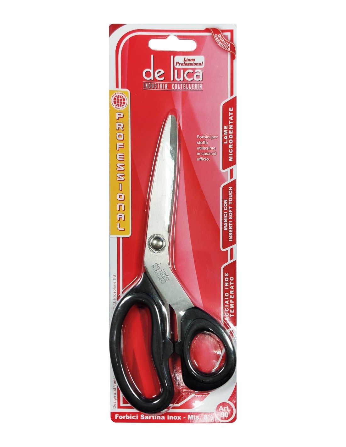 FORBICI DA SARTO IN TITANIO 8,5" DE LUCA su TreG Ingrosso