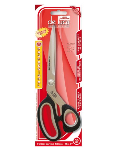 FORBICI DA SARTO IN TITANIO 9" DE LUCA su TreG Ingrosso