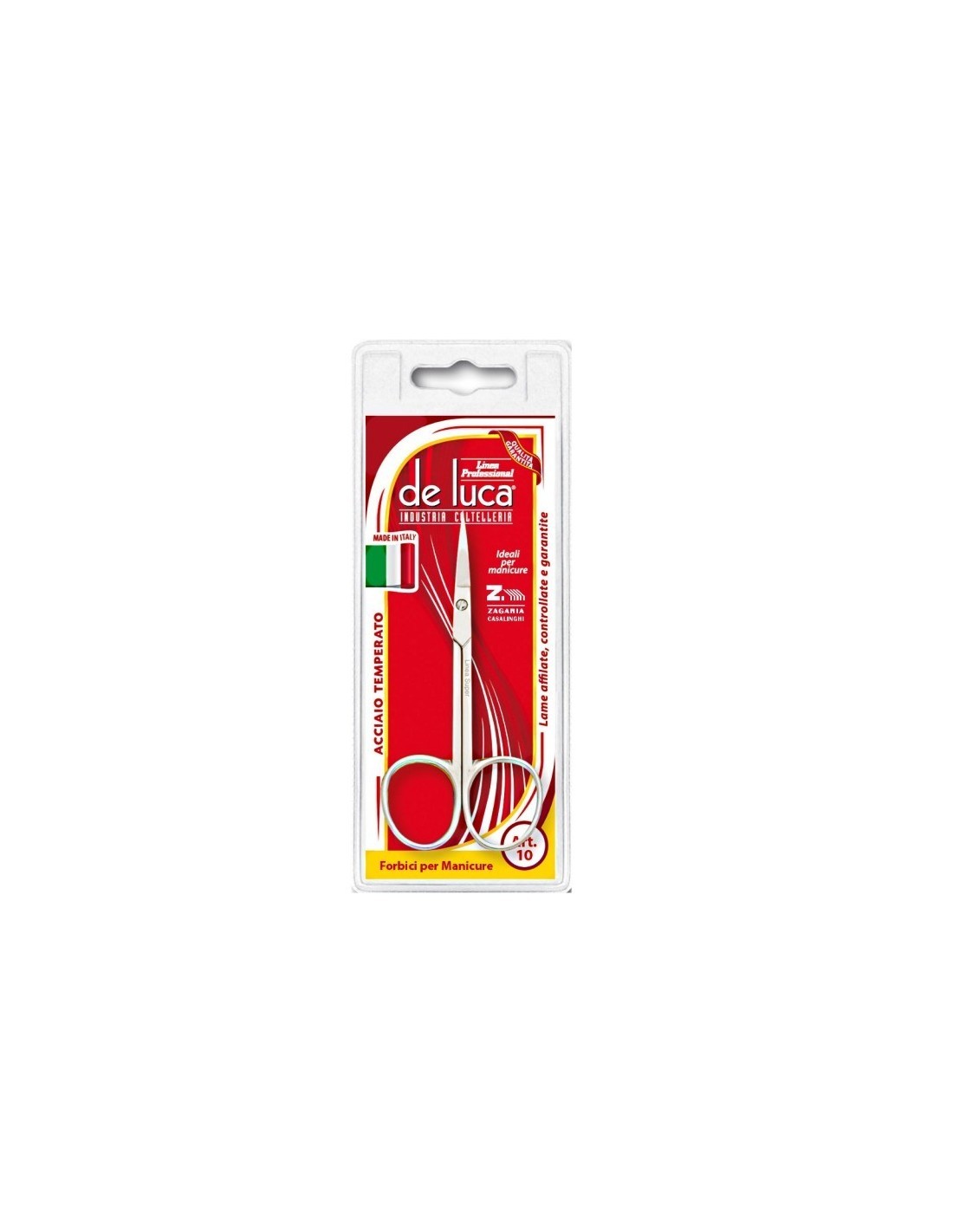 FORBICI PER MANICURE 3'1/2 CURVE DE LUCA su TreG Ingrosso