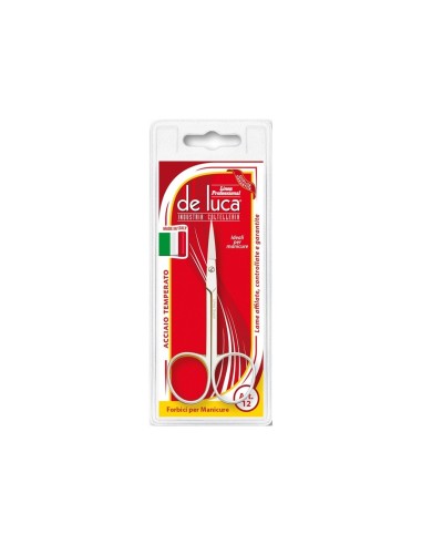 FORBICI PER MANICURE 3,5" IN ACCIAIO INOX DE LUCA su TreG Ingrosso
