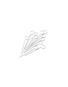 SPIEDINI IN ACCIAIO INOX 12 PZ 25,4X9,3X1,6 CM PEDRINI su TreG Ingr...
