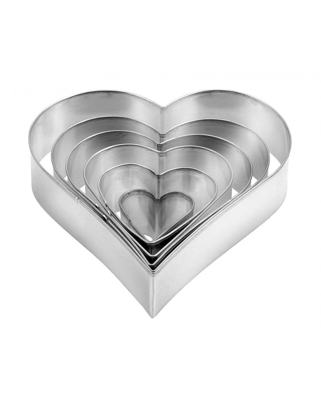 TESCOMA SET 6 TAGLIABISCOTTI FORMA CUORE DELICIA 631362 su TreG Ing...