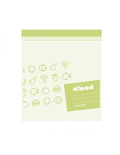 SACCHETTI PER ALIMENTI 4FOOD 15 PZ su TreG Ingrosso