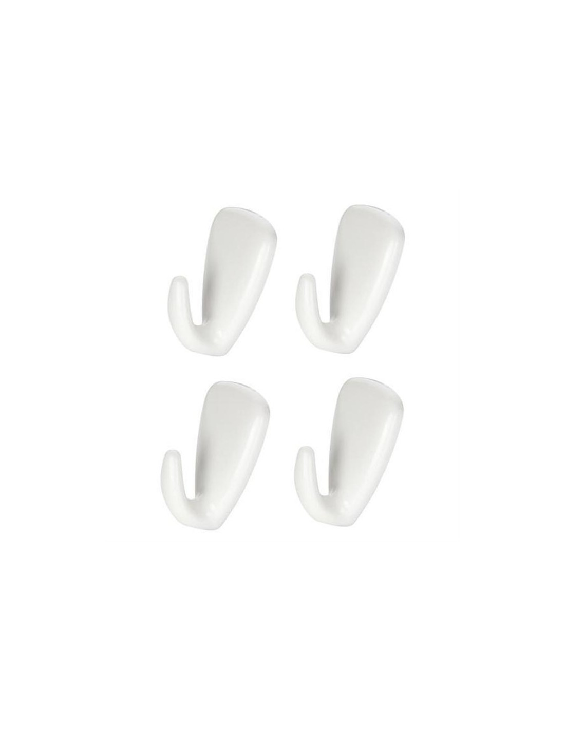 PRESTO BLISTER 4 GANCI PICCOLI IN PLASTICA TESCOMA su TreG Ingrosso